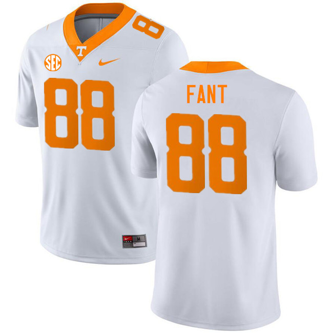 Princeton Fant Tennessee Jersey,Tennessee Volunteers #88 Princeton Fant College Jersey-White